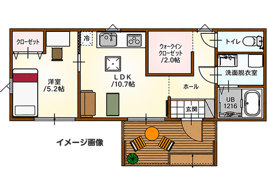 890万円プラン 平面図